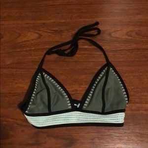 Gray Bikini Top